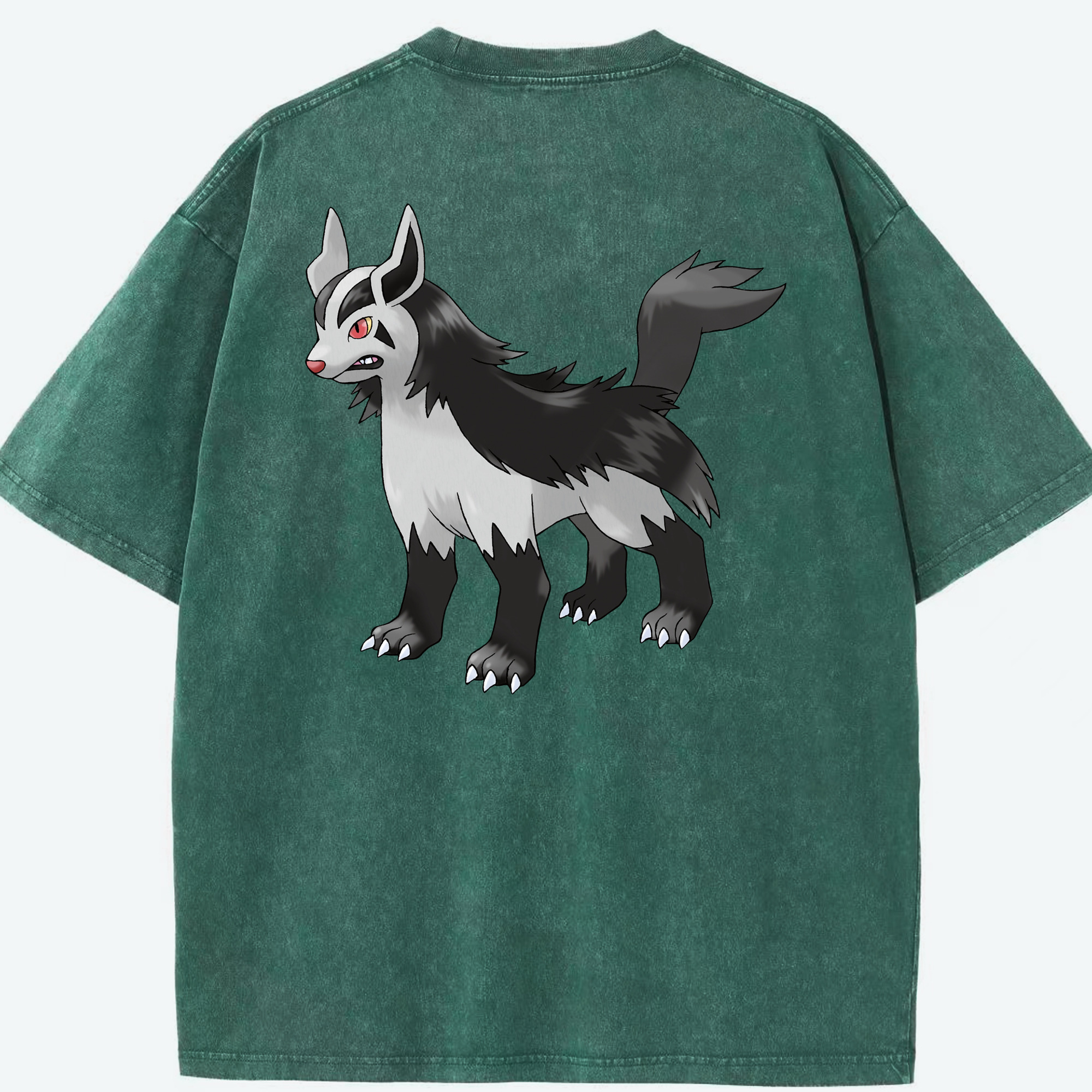 （画像用） ポケットモンスター Pokémon 綿100% ヴィンテージ風 半袖Tシャツ（背面プリント）